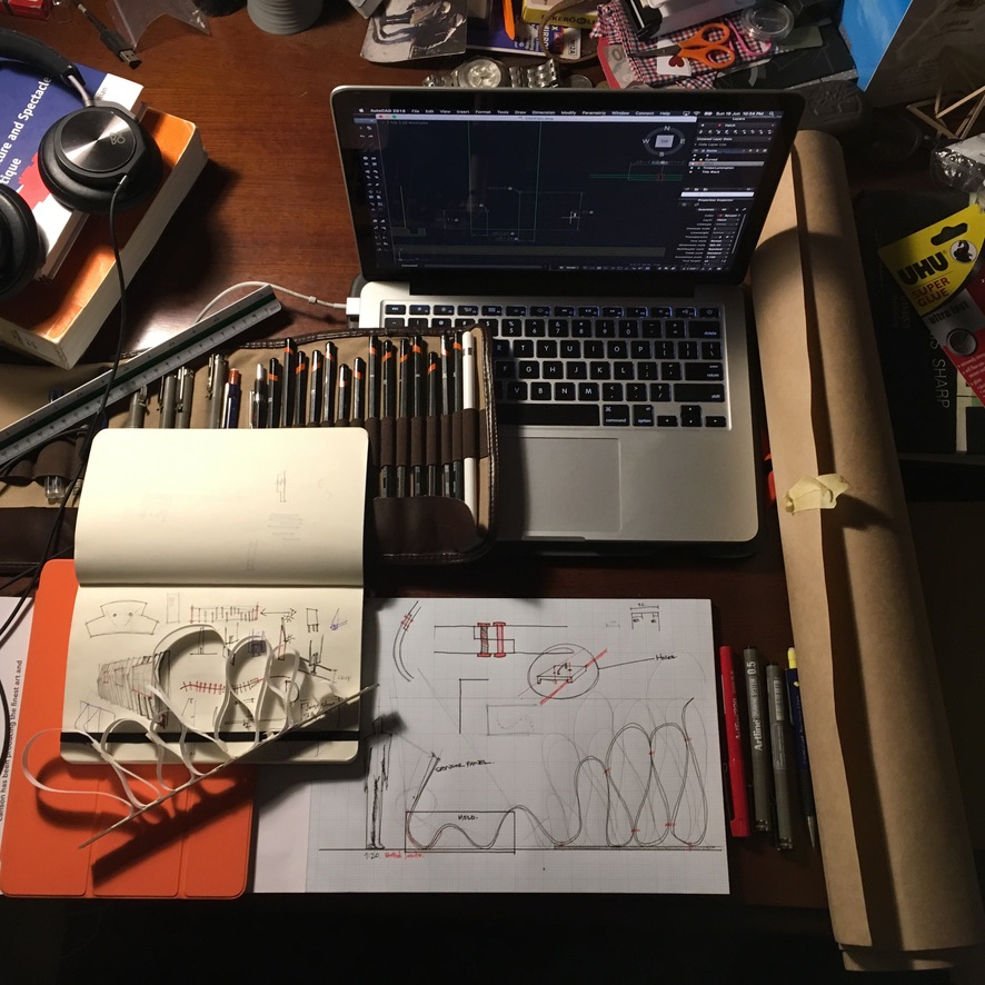 This was my first computer (the cheapest MacBook Pro) that I got in my second year of architecture school and I used until final year and beyond.